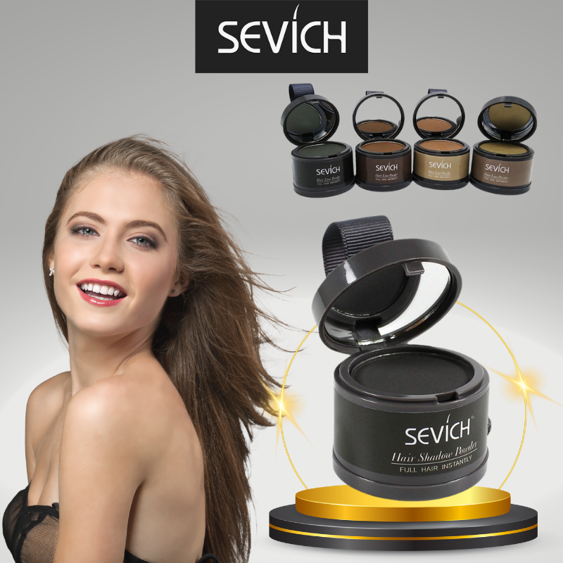 Sevích™ - Tinta de Cabelo em Pó Natural - Longa Duração