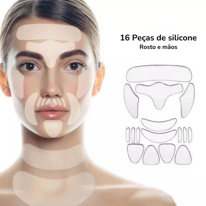 Adesivos de Silicone Sync - Anti Rugas e Expressões