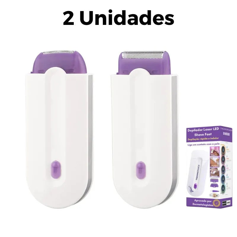 Depilador Laser LED 2 em 1 - Shave Fast + BRINDES