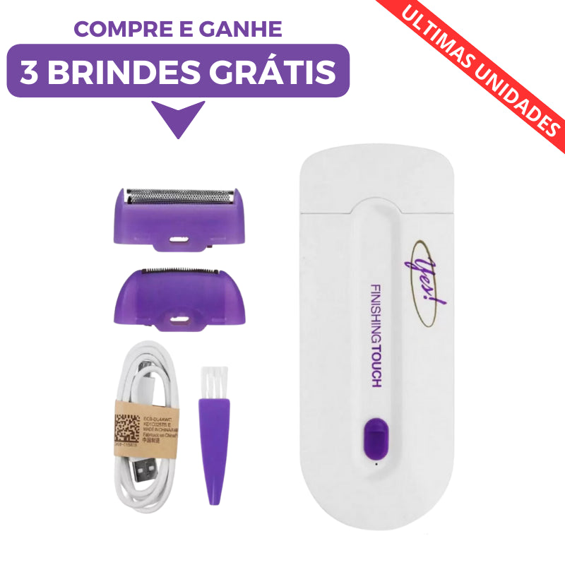 Depilador Laser LED 2 em 1 - Shave Fast + BRINDES
