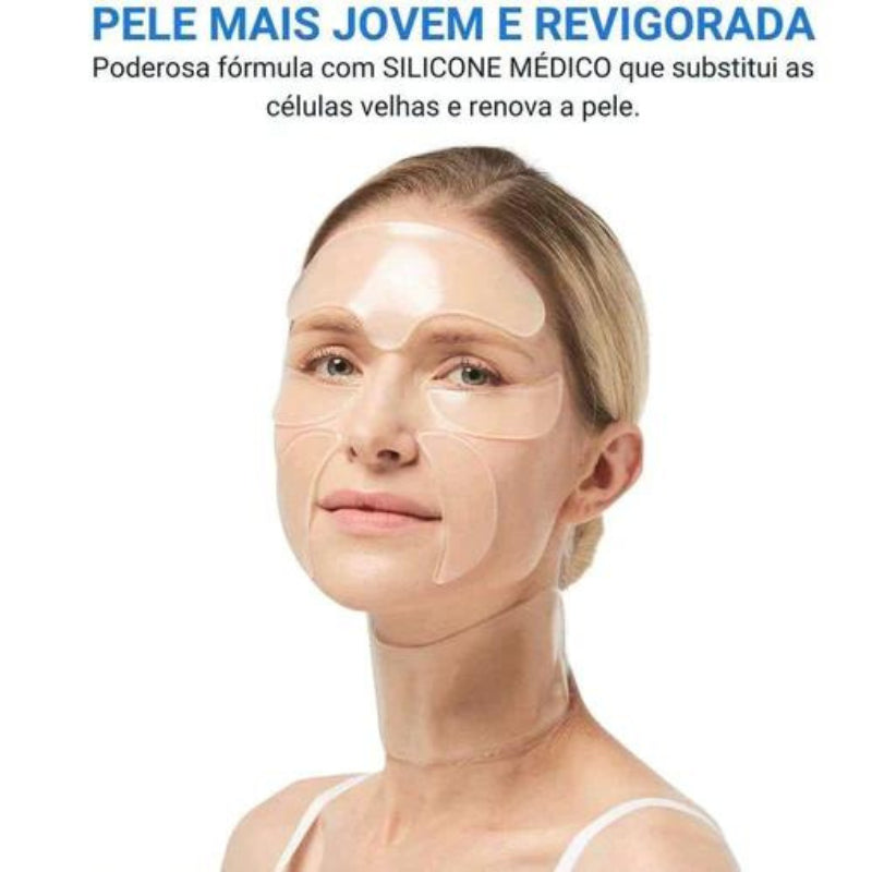 Adesivos de Silicone Sync - Anti Rugas e Expressões