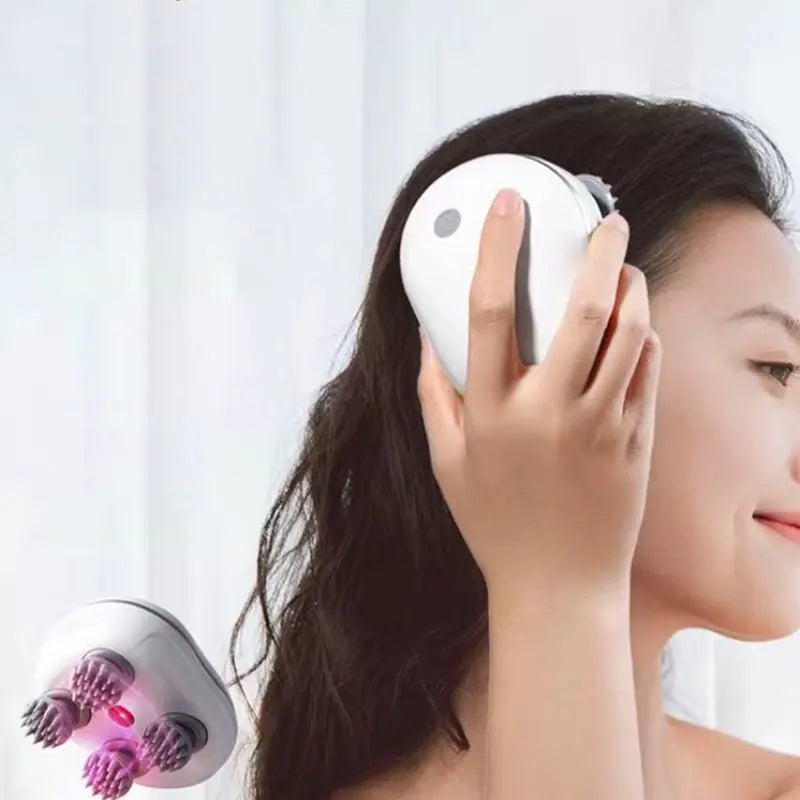 Massageador Capilar e Corporal RelaxSync - Livre-se do Estresse e Restaure seu Cabelo