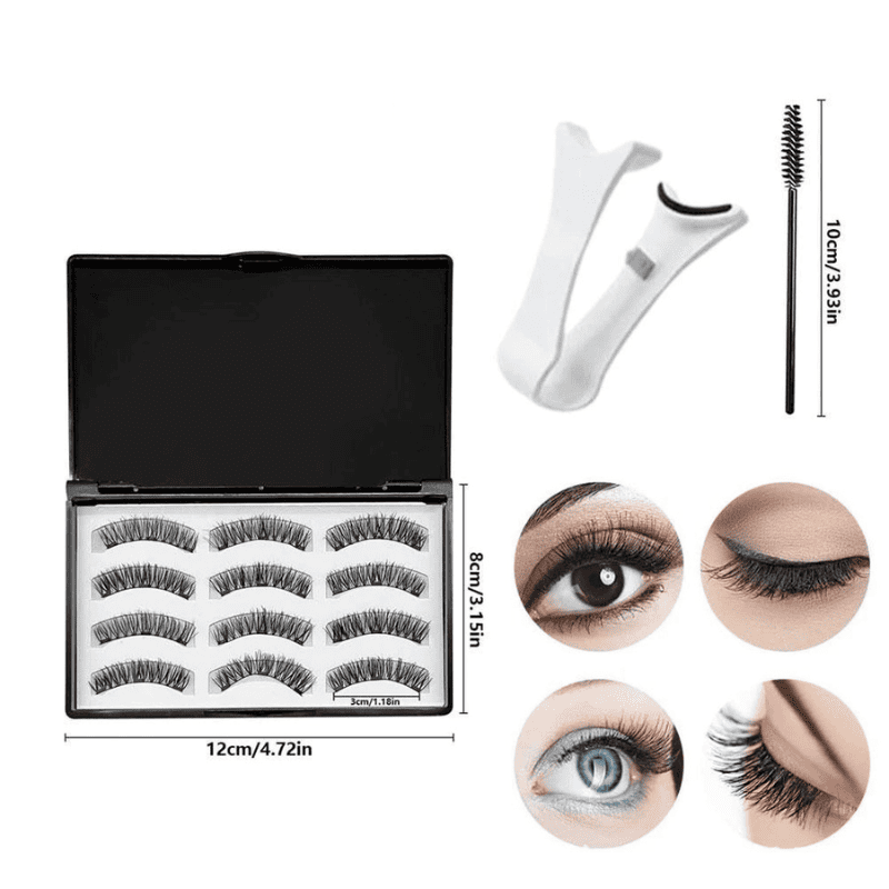 Cílios Postiços Magnéticos Reutilizáveis SyncLashes + Aplicador Magnético GRÁTIS