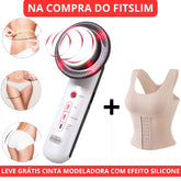 FitSlim 3 em 1 - Redutor de Medidas + Cinta Modeladora Efeito Silicone