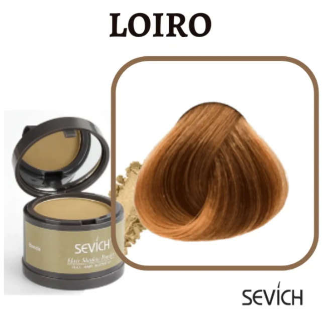 Sevích™ - Tinta de Cabelo em Pó Natural - Longa Duração