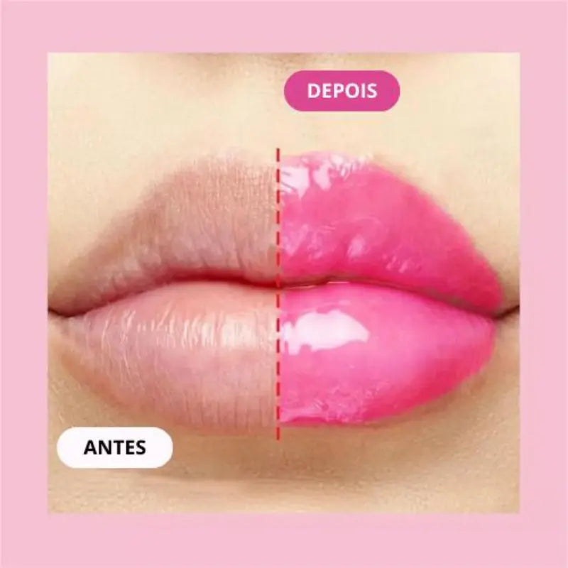 HydraLuxe Lip Oil - Lábios Volumosos e Brilhosos | Adaptação de Cor