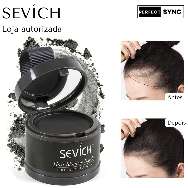 Sevích™ - Tinta de Cabelo em Pó Natural - Longa Duração