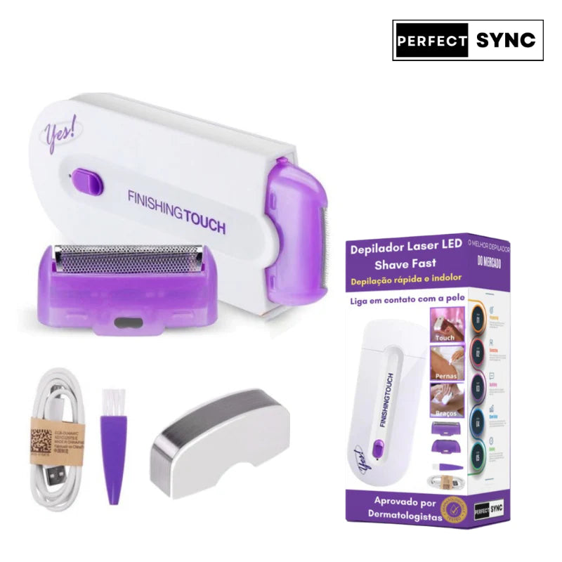 Depilador LED Laser 2 em 1 - Shave Fast +BRINDE