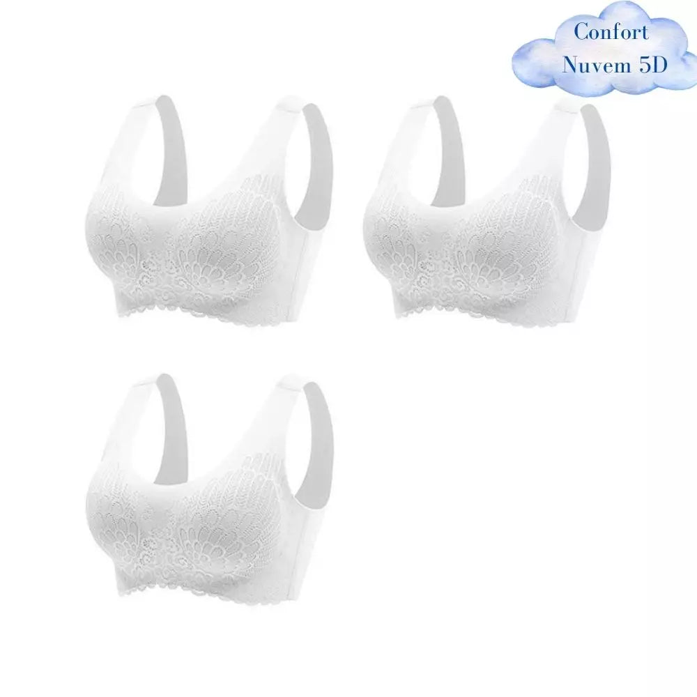 Sutiã Nuvem Confort™ 5D - Compre 1 Leve 3