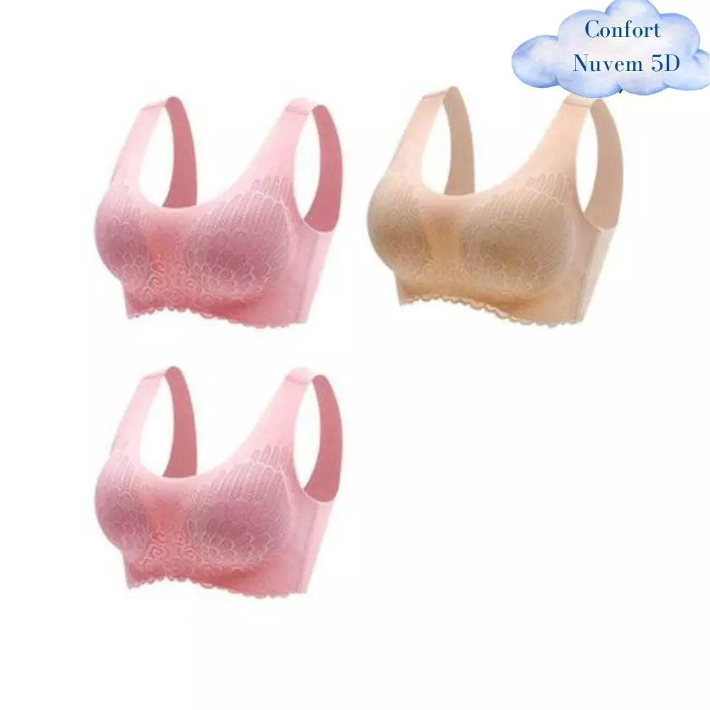 Sutiã Nuvem Confort™ 5D - Compre 1 Leve 3