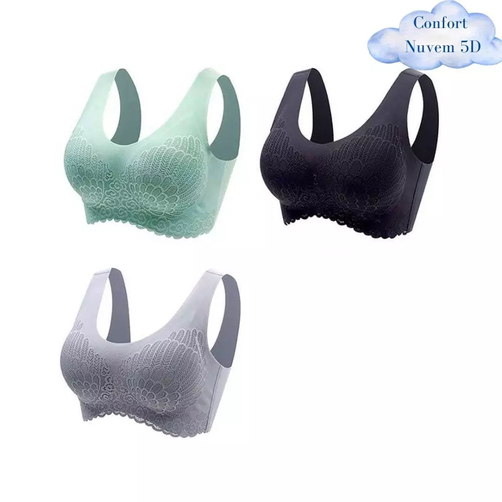 Sutiã Nuvem Confort™ 5D - Compre 1 Leve 3