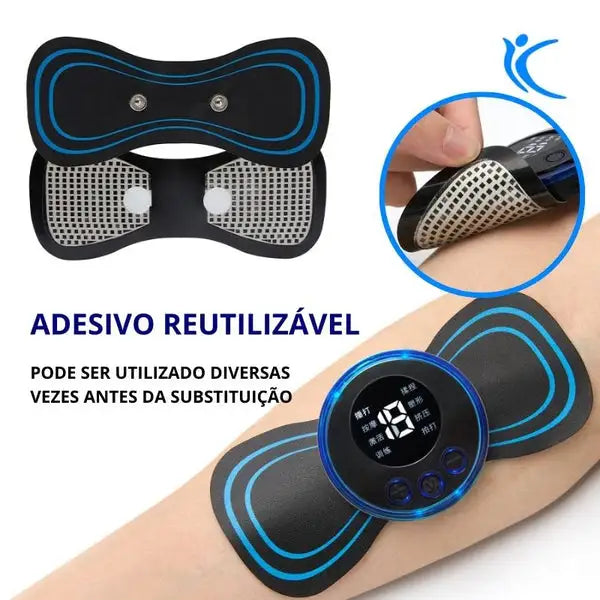 Mini Massageador Terapeutico RelaxFast - Renove Suas Energias + BRINDE EXCLUSIVO