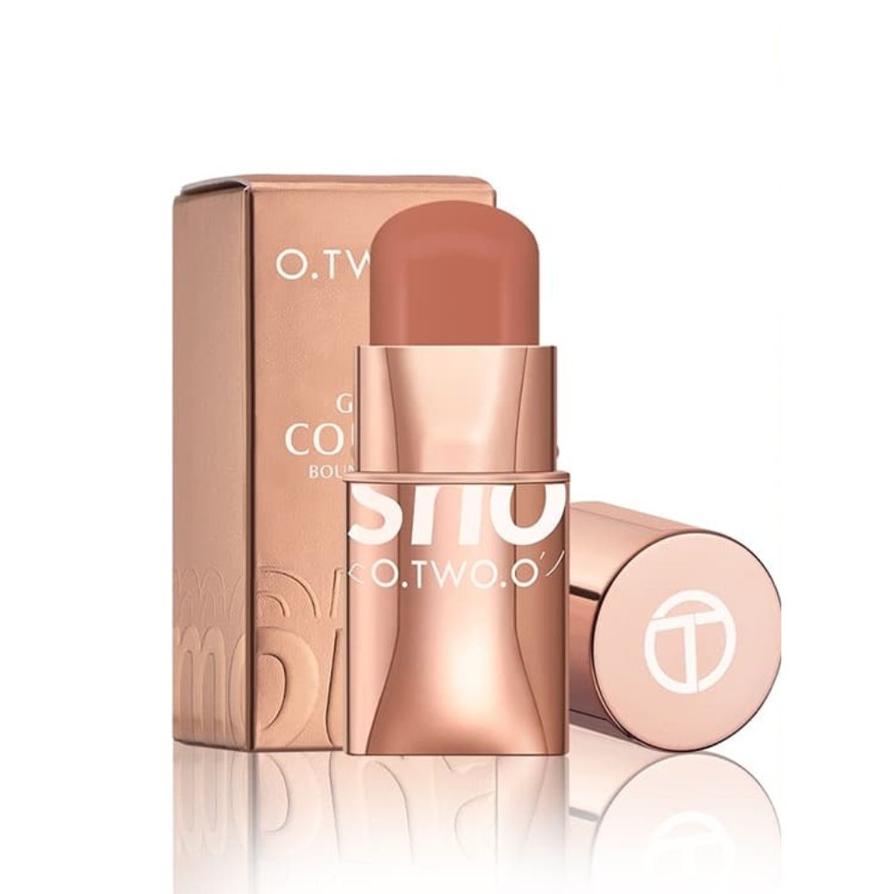 Batom Blush com Sombra - 3 em 1