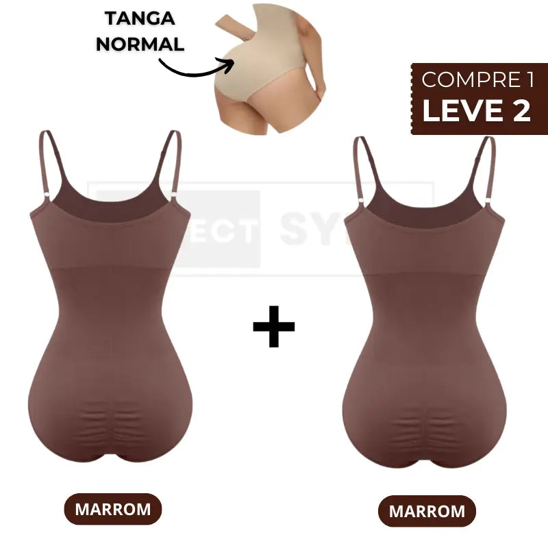Body Modelador Shape Comfort - Diminui Medidas [COMPRE 1 & LEVE 2]
