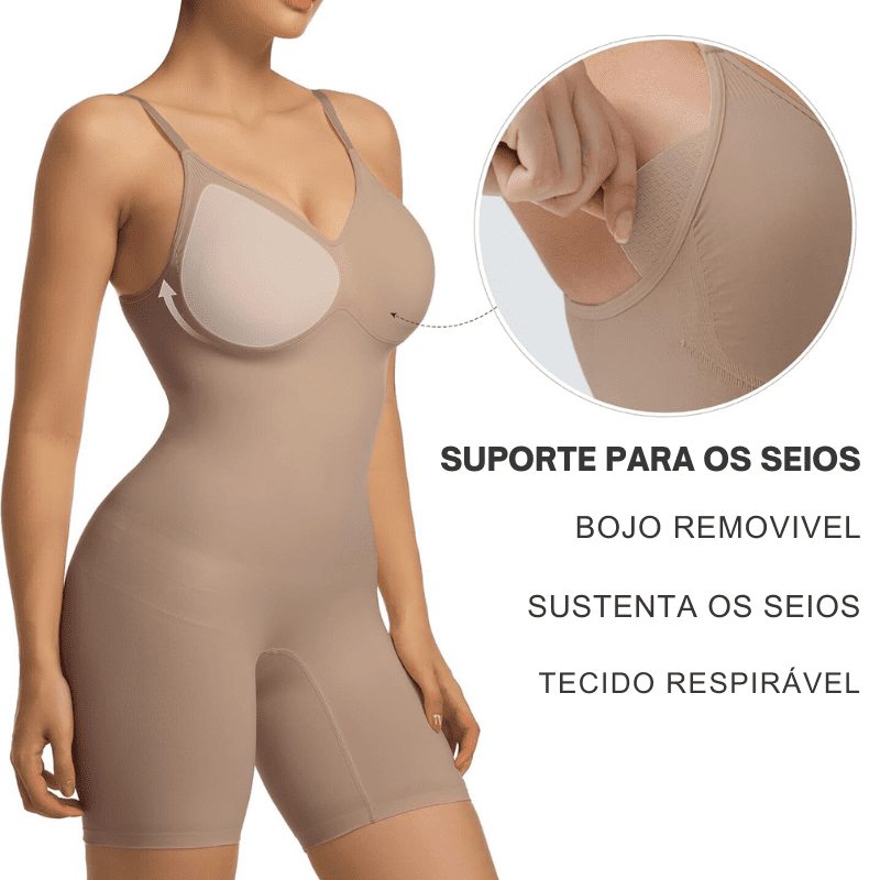 Body Modelador Corporal Sync Comfort - Modele Seu Corpo por Inteiro [COMPRE 1 LEVE 2]