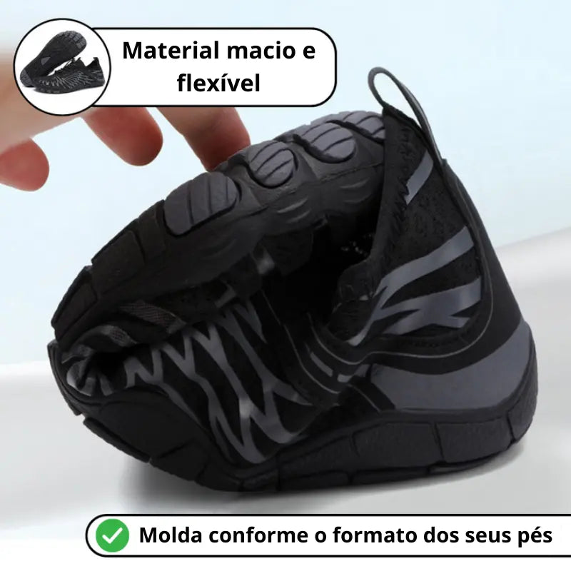 Sapato Tecnológico EcoFlex Barefoot - Sensação de Não Usar Nada [Ultra Confortável]