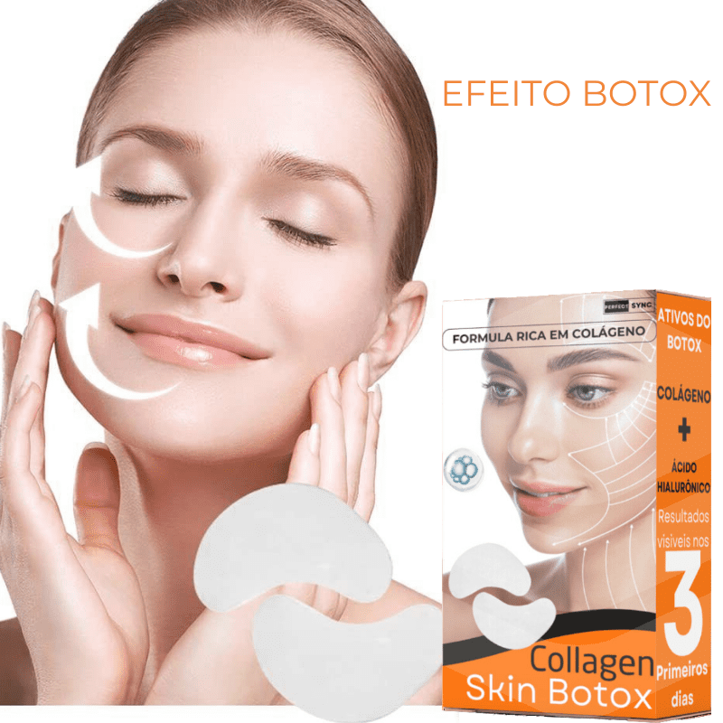 Collagen Skin Botox™ - Máscara de Colágeno Que Revitaliza Pele e Rugas [ATIVOS DO BOTOX] +BRINDE