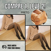 Meia Calça Translúcido Forrada de Lã - Compre 1 Leve 2 | Promoção de Inverno ❄️