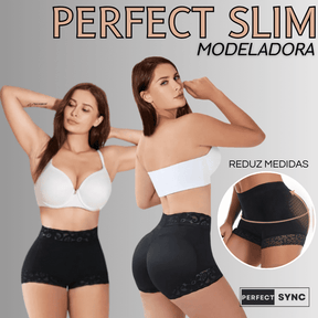 Calcinha Modeladora Perfect Slim - Reduz Medidas Abdominal | Antiodor e Antibacterianas [PAGUE 1 LEVE 2]