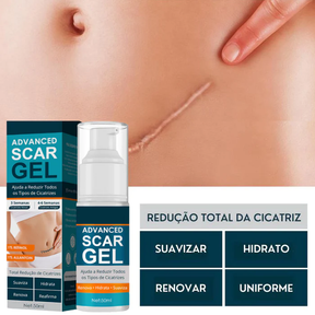 Gel Scar® 100% Advanced Gel - Para todos os Tipos de Cicatrizazes